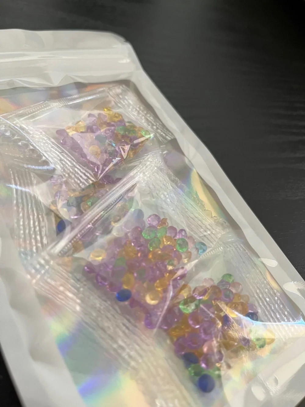 Jewel Confetti Pack - Multicolor Sparkle